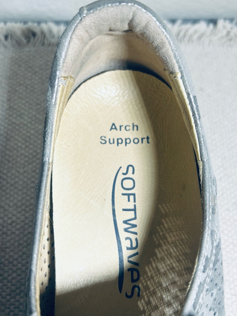 Softwaves Platform Slip-On Sneaker- Metallic Camo - Picture 11 of 14